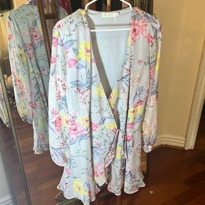 All in favor, floral dress from Nordstrom perfect for summer!